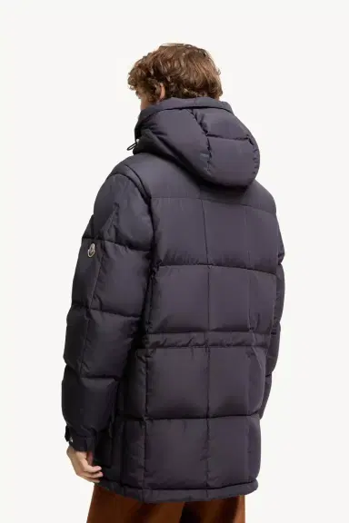 Moncler Sylmara Hooded Long Down Jacket | Thumbnail 6