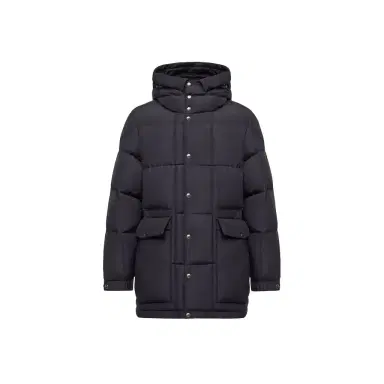 Moncler Sylmara Hooded Long Down Jacket | Thumbnail 1