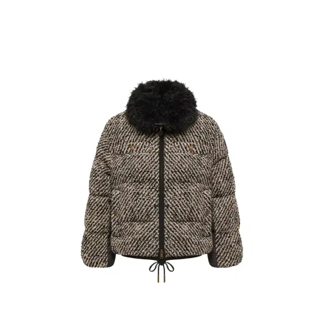 Moncler Dynamique Bouclé Short Down Jacket