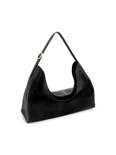 Vince Women's Medium Plonge Vivian Leather Hobo Bag | Thumbnail 2