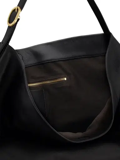 Vince Women's Medium Plonge Vivian Leather Hobo Bag | Thumbnail 3