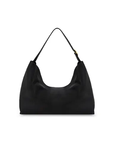 Vince Women's Medium Plonge Vivian Leather Hobo Bag | Thumbnail 4