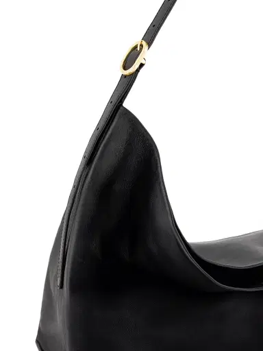 Vince Women's Medium Plonge Vivian Leather Hobo Bag | Thumbnail 5