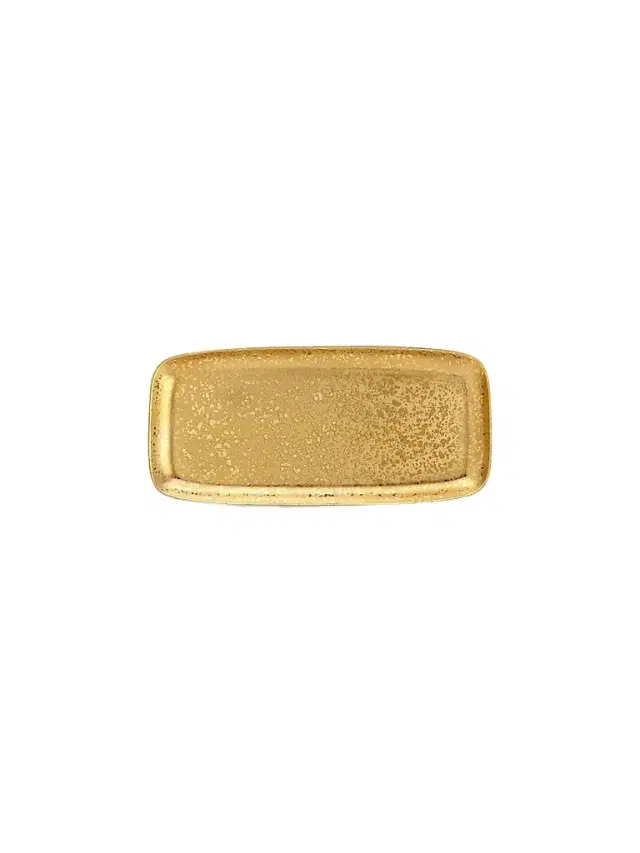 24K-Gold-Plated Rectangular Platter