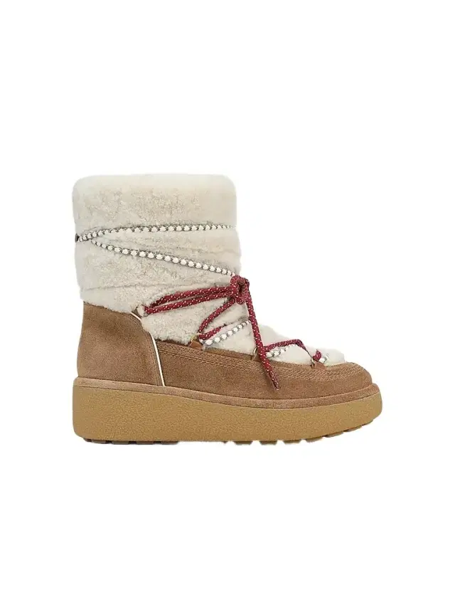 Women's Kirsta 50MM Suede-Shearling Short Boots