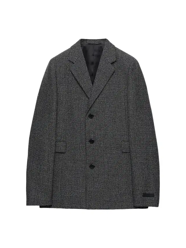 Prada Men's Single-Breasted Wool Jacket