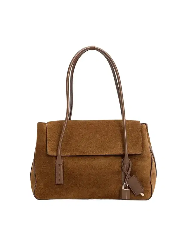 Women's Medium Suede & Leather Shoulder Bag