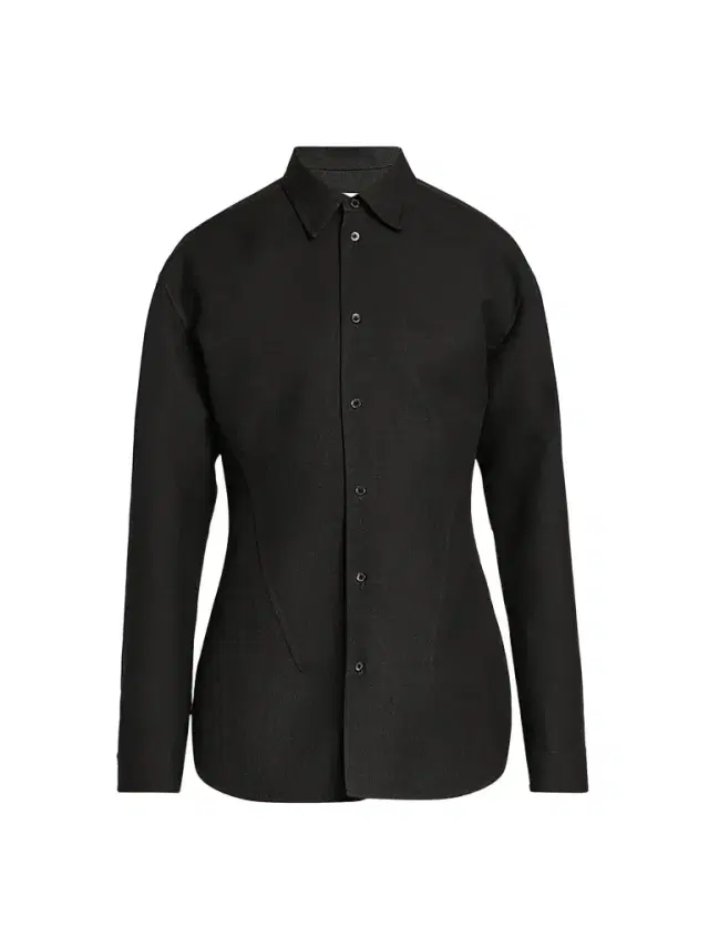 Jil Sander Men's Tailored Double-Splittable Wool-Twill Melange Dress Shirt