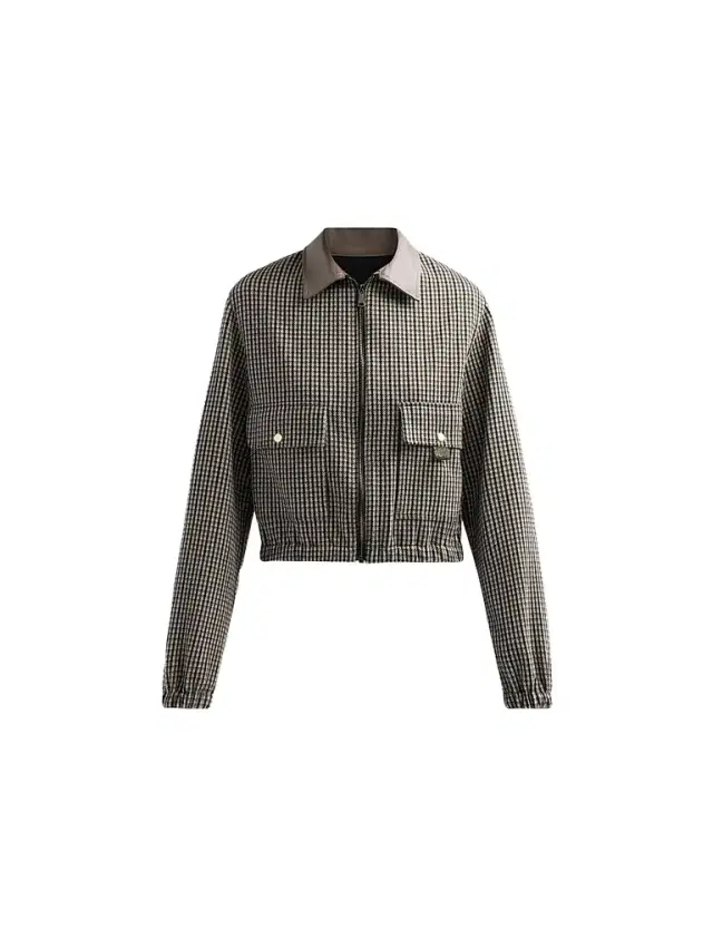 Women's Filo Diamanté Loop Houndstooth Jersey Boxy Jacket