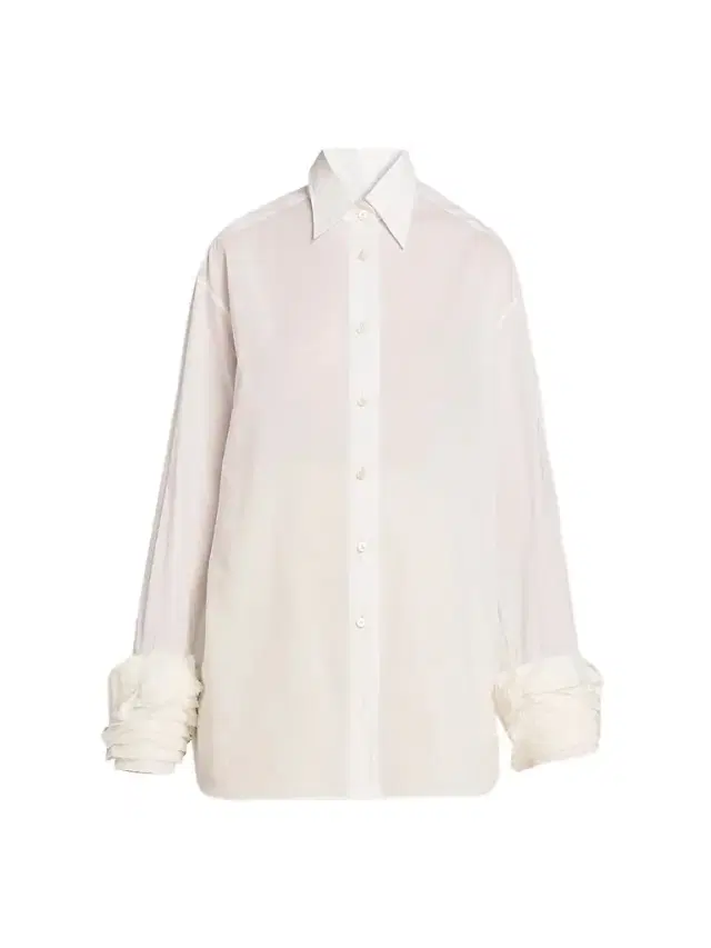 Women's Layered-Cuff Cotton Top