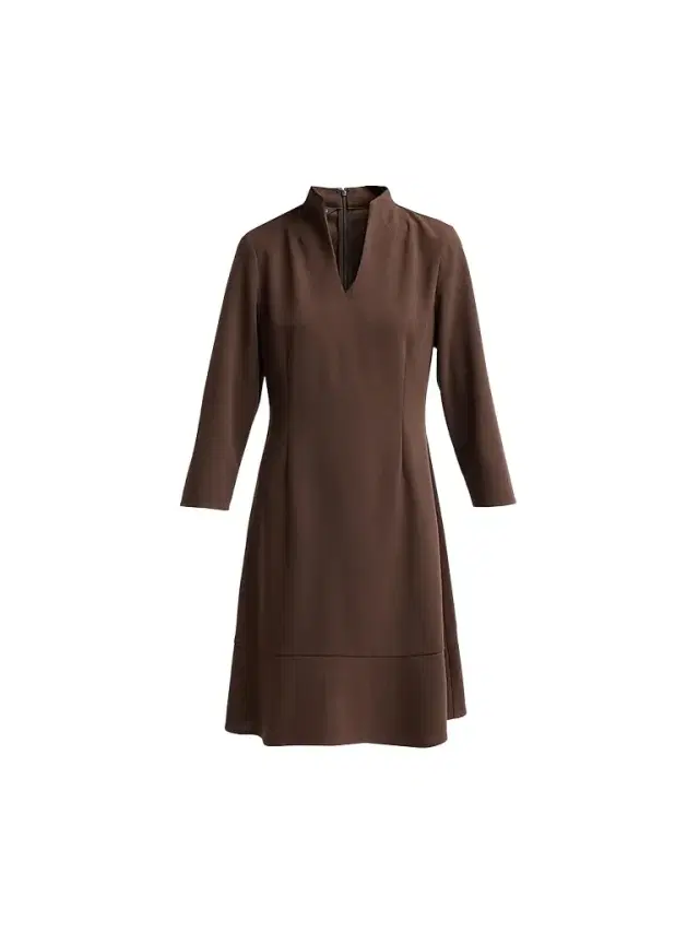 Ming Wang Women's Stretch Deco Crepe Knee-Length Dress