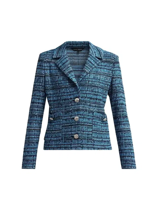 Ming Wang Women's Tweed Knit Jacket