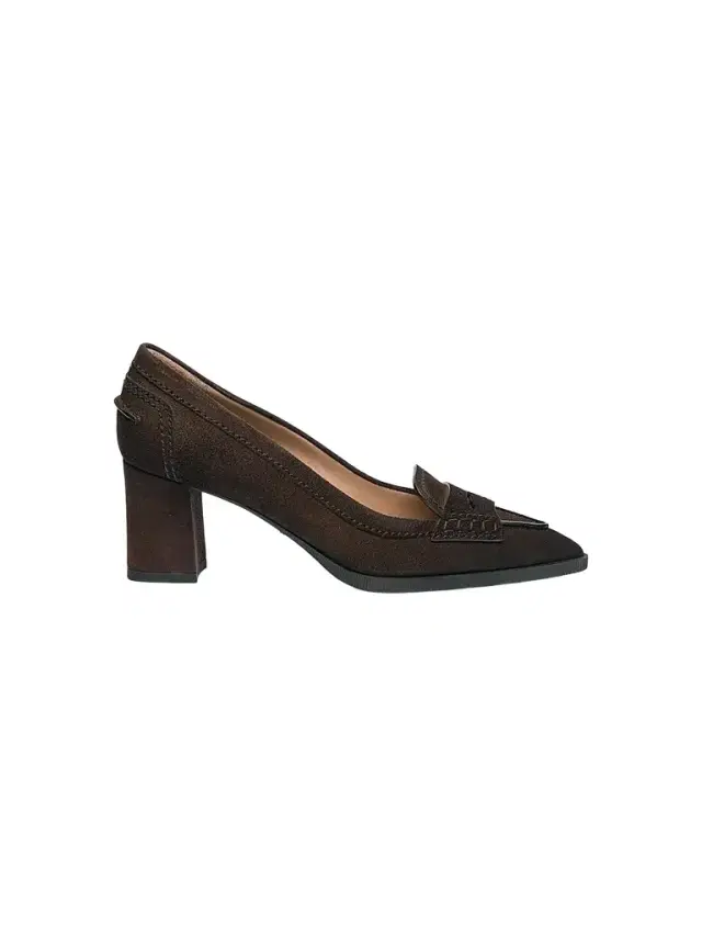 Women's 50MM Suede Loafer Heels