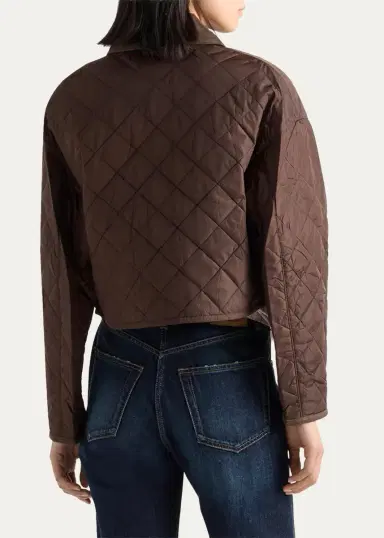 Prada Quilted Corduroy Trim Jacket | Thumbnail 3
