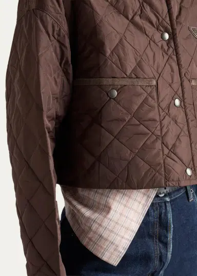 Prada Quilted Corduroy Trim Jacket | Thumbnail 5