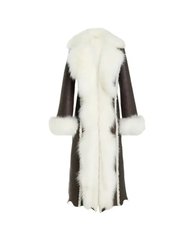 Prufrock Goat Shearling Long Coat