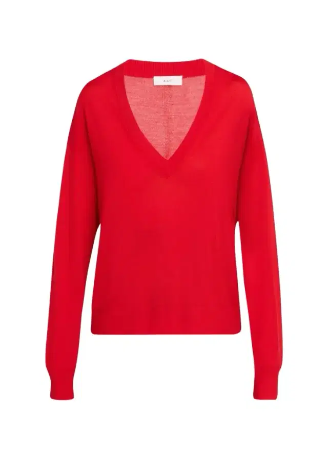 Nicole Wool V-Neck Sweater