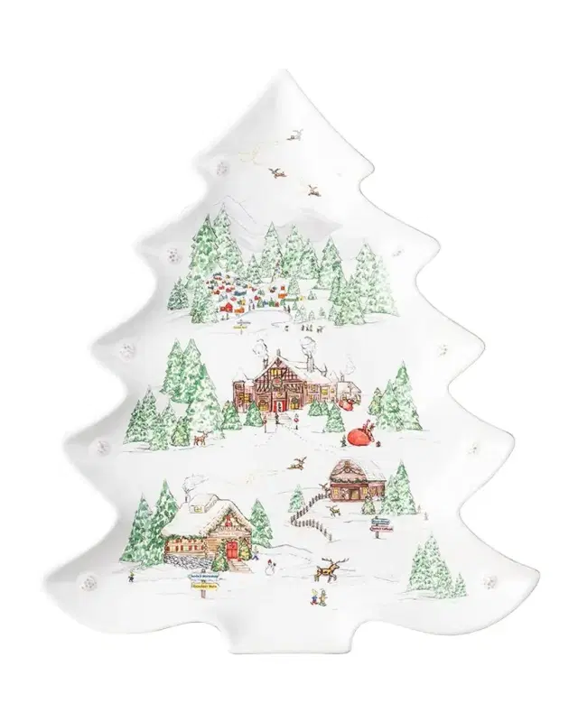 Juliska Berry & Thread North Pole 15" Tree Platter