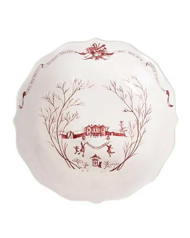 Country Estate Winter Frolic 11" Serving Bowl