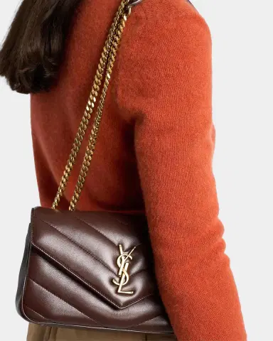 Saint Laurent Loulou Small Leather Shoulder Bag | Thumbnail 2