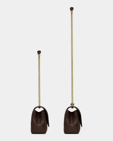 Saint Laurent Loulou Small Leather Shoulder Bag | Thumbnail 9