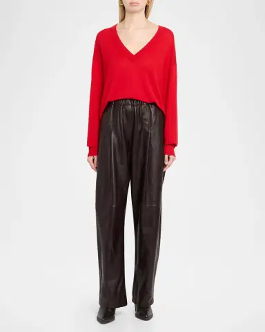 A.L.C. Nicole Wool V-Neck Sweater | Thumbnail 2