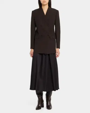 Stuart Weitzman 85mm Mulberry Leather Knee-High Boots | Thumbnail 3
