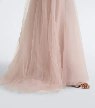 Costarellos Gisella embellished satin and tulle gown | Thumbnail 2