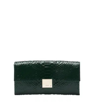 Tom Ford Jean Small snake-effect leather clutch | Thumbnail 1