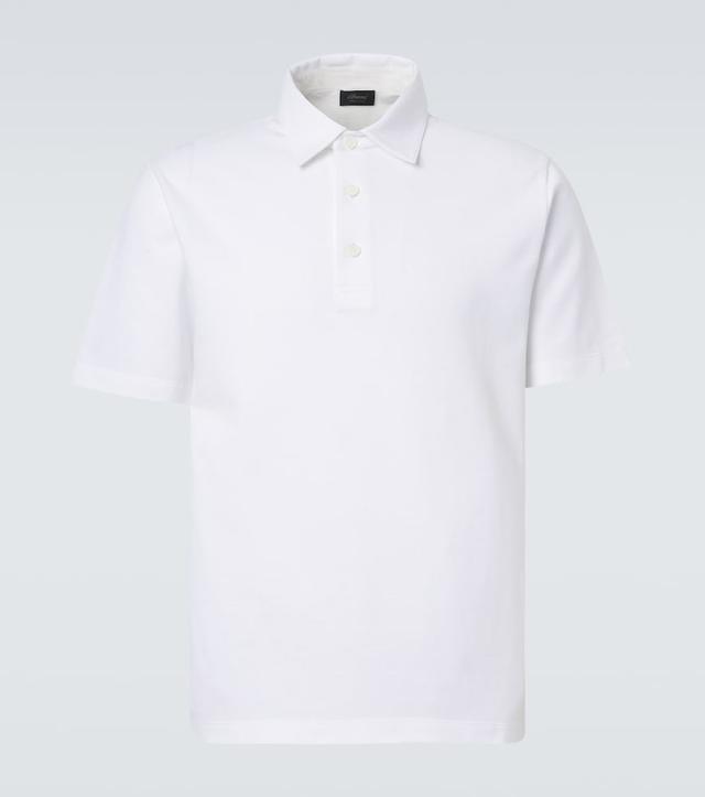 Brioni Cotton piqué polo shirt