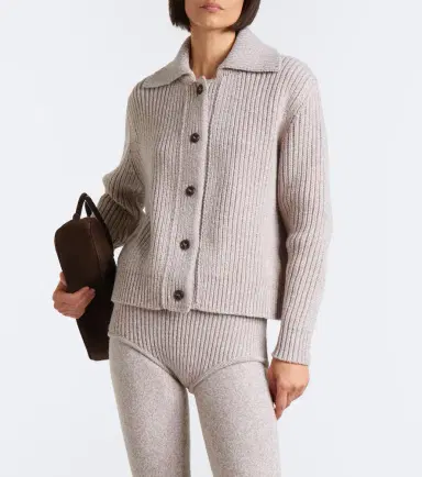 Magda Butrym Ribbed-knit wool shorts | Thumbnail 6