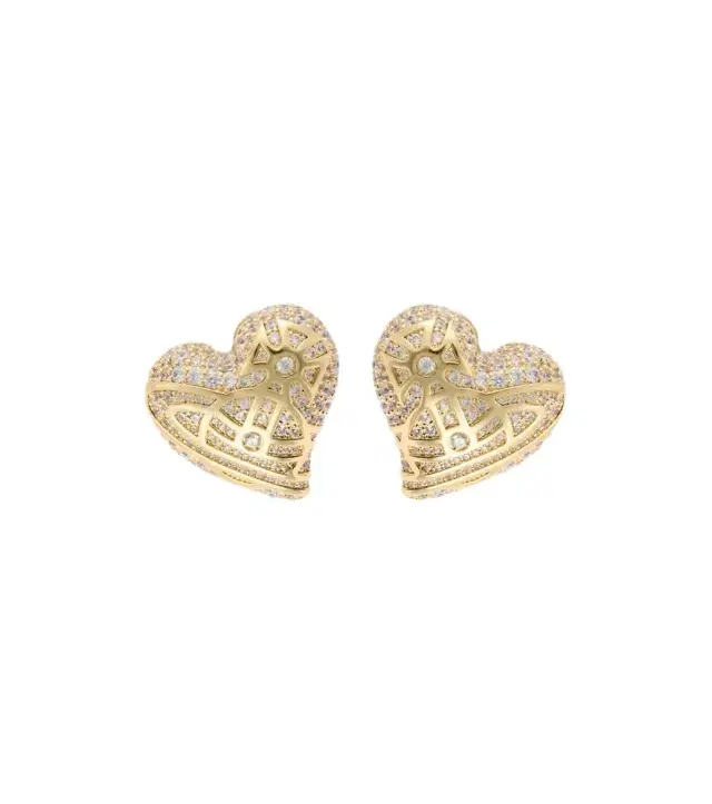 Vivienne Westwood Evangeline crystal-embellished earrings