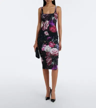 Roberto Cavalli Floral midi dress | Thumbnail 2