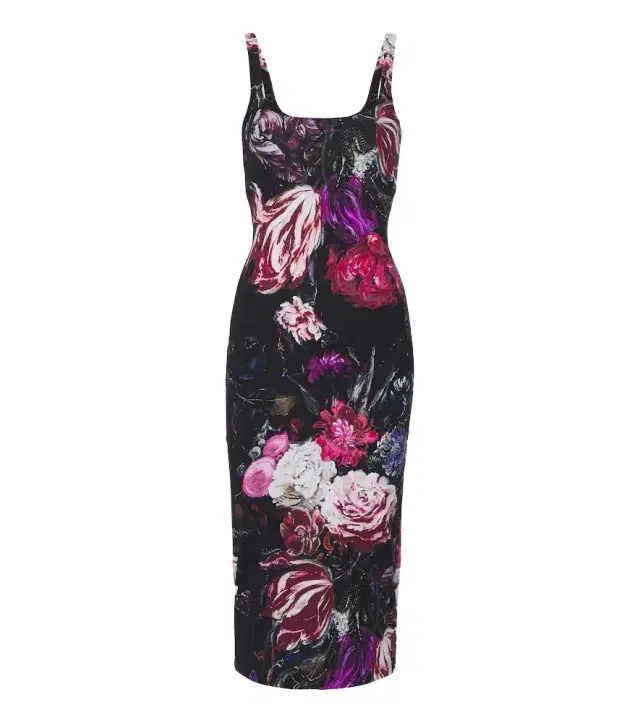 Floral midi dress