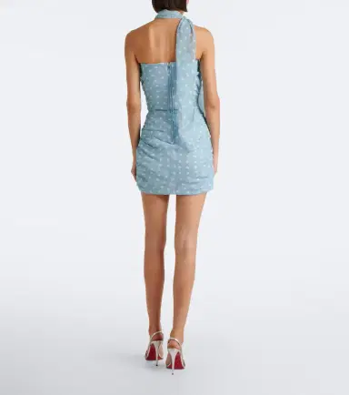 Nina Ricci Polka-dot silk bustier dress | Thumbnail 5