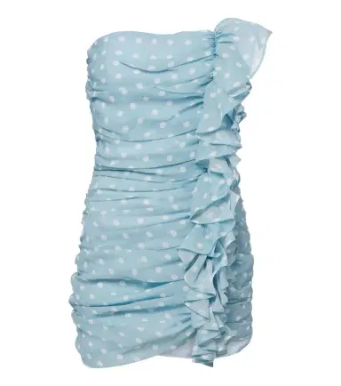 Nina Ricci Polka-dot silk bustier dress | Thumbnail 1