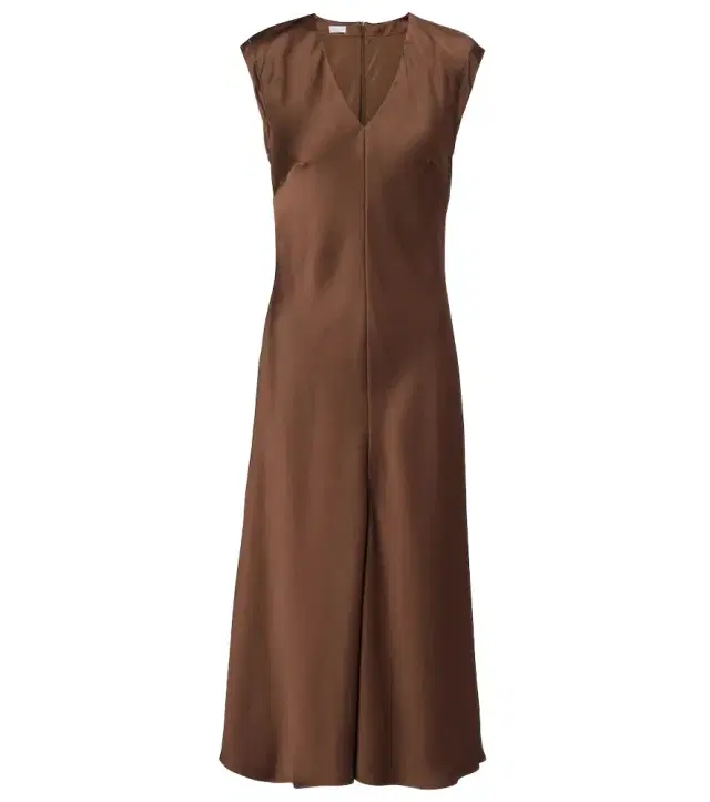 Monili satin midi dress