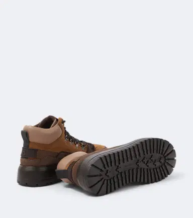 Bogner Antwerp leather and suede lace-up boots | Thumbnail 3