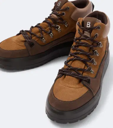 Bogner Antwerp leather and suede lace-up boots | Thumbnail 4