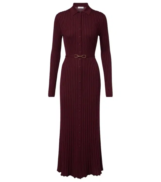 Gabriela Hearst Tenes wool and silk sweater dress
