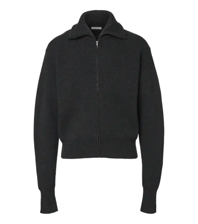 Lemaire Ribbed-knit wool zip-up cardigan