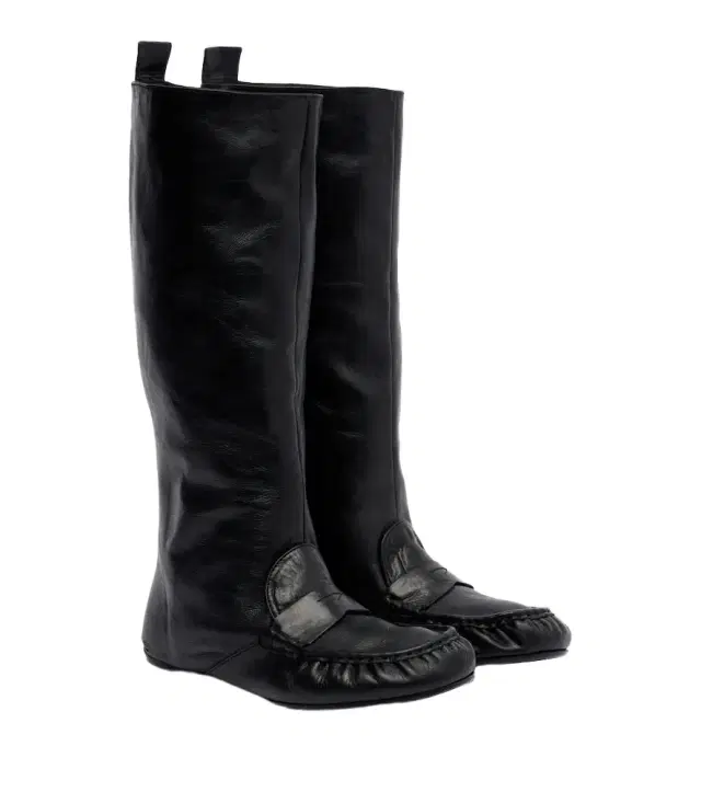 Acne Studios Bojan leather knee-high boots