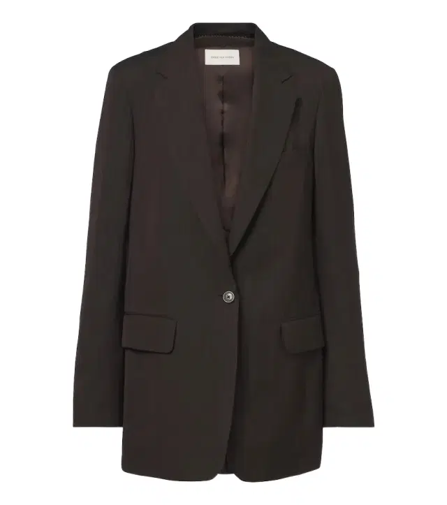 Dries Van Noten Chalk stripe single-breasted blazer