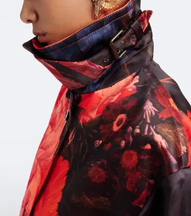 Dries Van Noten Floral belted coat | Thumbnail 5