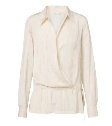 Dries Van Noten Striped wrap top | Thumbnail 1