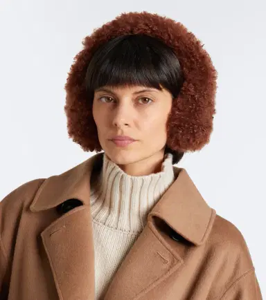 Yves Salomon Shearling earmuffs | Thumbnail 3
