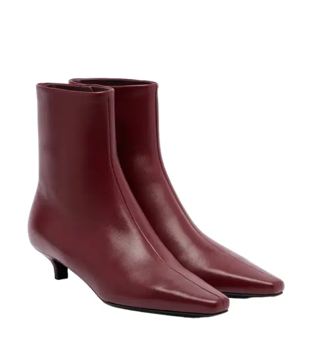 TOTEME Leather ankle boots