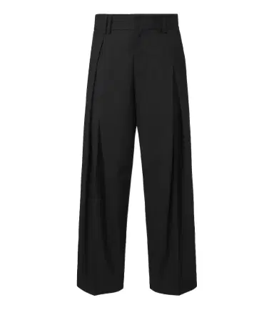 Dolce & Gabbana Pleated wool wide-leg pants | Thumbnail 1