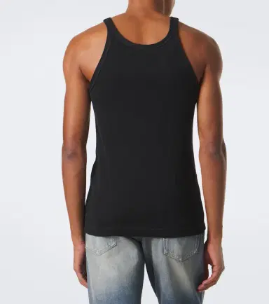 Dolce & Gabbana Logo ribbed-knit cotton tank top | Thumbnail 2