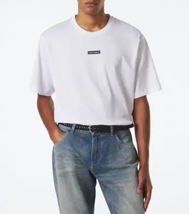 Dolce & Gabbana Logo cotton jersey T-shirt | Thumbnail 5